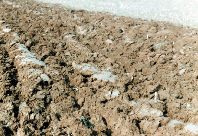 علت سفت شدن خاک